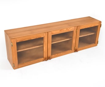 SWEDISH PINE WALL CABINET C. 1970S