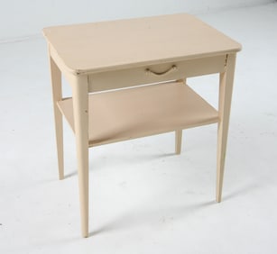 VINTAGE SCANDINAVIAN PAINTED SIDE TABLE