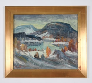 IMPRESSIONIST LANDSCAPE O/B 20TH C.