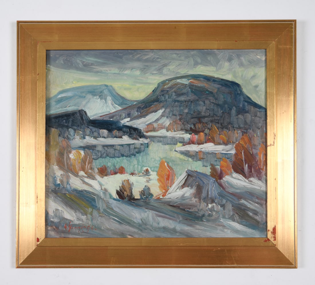 IMPRESSIONIST LANDSCAPE O/B 20TH C. (1 of 6)