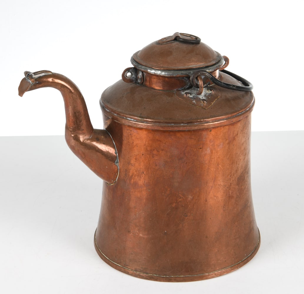 VINTAGE SCANDINAVIAN COPPER KETTLE POT (1 of 12)