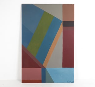 1974 COLOR BLOCK A/C PAINTING