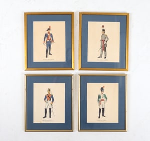 THE OLD SOUTH GUARDS MILITARY PRINTS
