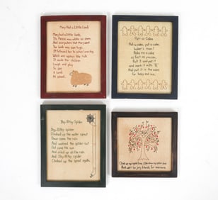 VINTAGE NEEDLEWORK GROUPING