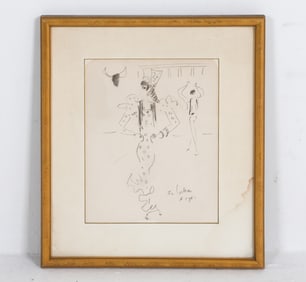 JEAN COCTEAU (FRENCH 1889-1963) LITHOGRAPH
