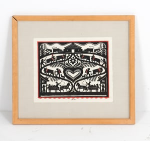 VINTAGE PAPER CUT-OUT