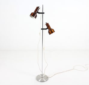 DANISH SPACE AGE FLOOR LAMP C. 1970S