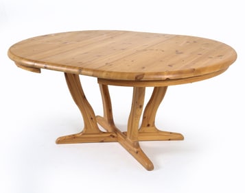 BURCHARDT NIELSEN DANISH PINE DINING TABLE