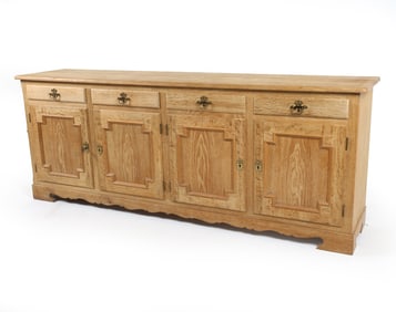 HENNING KJAERNULF DANISH OAK SIDEBOARD C. 1970S
