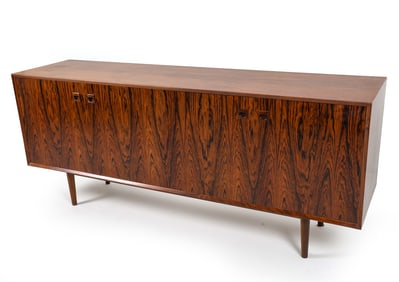 BROUER ROSEWOOD BUTTERFLY DOOR SIDEBOARD C. 1960S