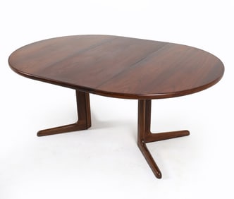 SKOVBY DANISH ROSEWOOD EXTENDING DINING TABLE