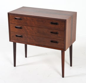 KAI KRISTIANSEN STYLE ROSEWOOD SIDE CHEST C. 1960S