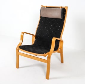 FINN OSTERGAARD STYLE DANISH EASY CHAIR C. 1960S