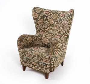 MID-CENTURY MOGENS LASSEN STYLE LOUNGE CHAIR