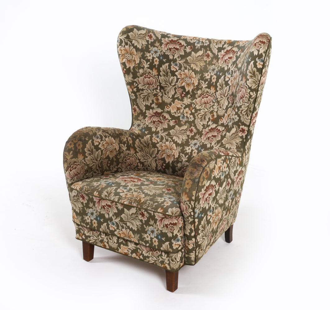 MID-CENTURY MOGENS LASSEN STYLE LOUNGE CHAIR (1 of 17)