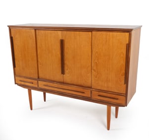 MID-CENTURY DANISH TEAK SIDEBOARD C. 1960S