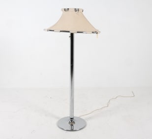 ANNA EHRNER FOR LYKTAN SWEDISH CHROME FLOOR LAMP