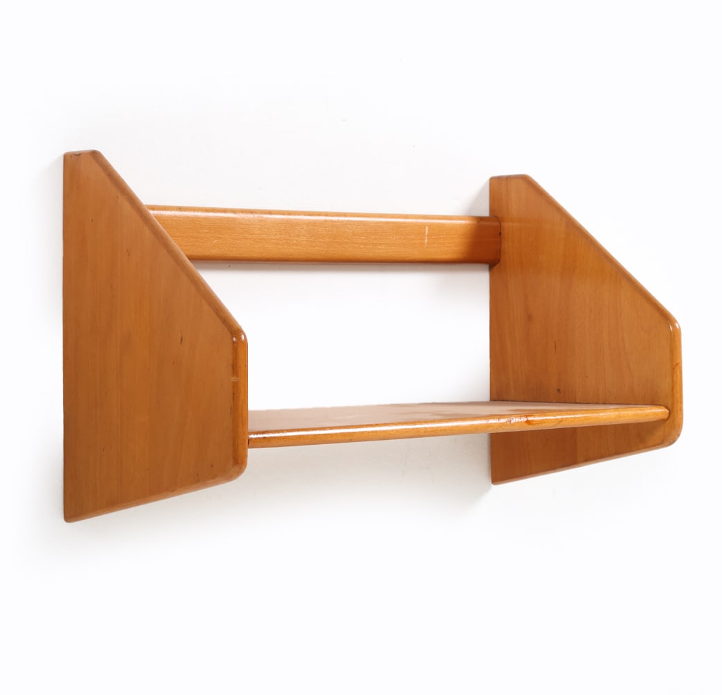 HANS WEGNER STYLE OAK WALL SHELF C. 1960S (1 of 10)