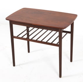 DANISH ROSEWOOD SIDE TABLE C. 1960S