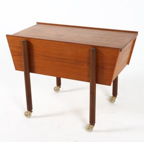 DANISH TEAK SEWING CHEST C. 1960S
