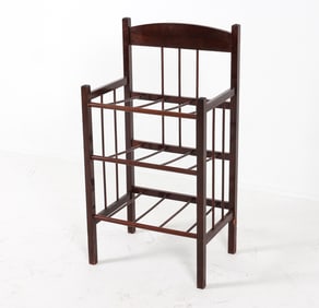 FRITS HENNINGSEN STYLE BEECH RACK C. 1950S