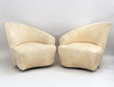 PAIR OF VLADIMIR KAGAN NAUTILUS CHAIRS
