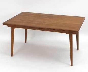 HANS WEGNER MODEL AT-312 TEAK DINING TABLE