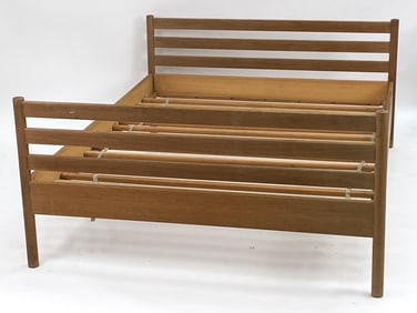 HANS WEGNER FOR RY MOBLER FULL SIZE OAK BED FRAME