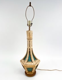 JO WALLIS MID-CENTURY CERAMIC TABLE LAMP