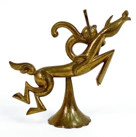 HAGENAUER WEIN AUSTRIAN BRONZE JOCKEY FIGURINE