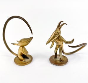 HAGENAUER WEIN AUSTRIAN BRONZE MOUSE FIGURINES