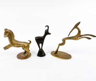 HAGENAUER WEIN AUSTRIAN BRONZE FIGURINES