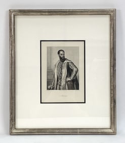 SHAKESPEARE ETCHING BY GEORGE BARRIE