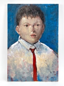 CARLOS R. RUREZ PORTRAIT OF BOY