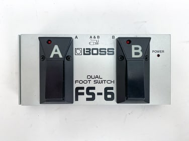 BOSS DUAL FOOT SWITCH FS-6 GUITAR PEDAL