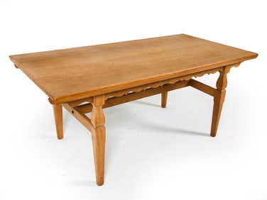 HENNING KJAERNULF DANISH OAK DINING TABLE