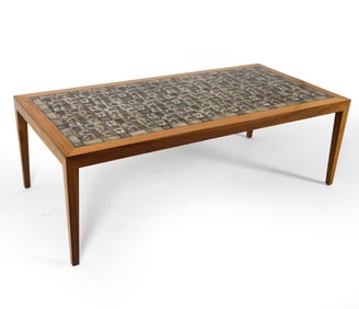 SEVERIN HANSEN ROSEWOOD TILE COFFEE TABLE