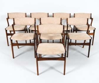 (8) NOVA 'SELENCY' DANISH ROSEWOOD DINING CHAIRS
