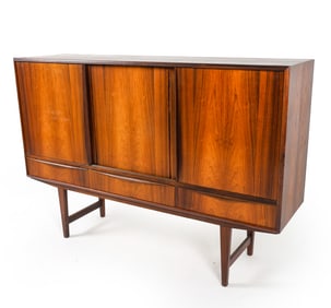 ATTR. E. W. BACH DANISH ROSEWOOD SIDEBOARD C 1960S