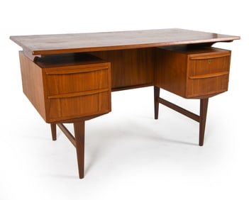 DANISH TEAK WRITING DESK C. 1960S