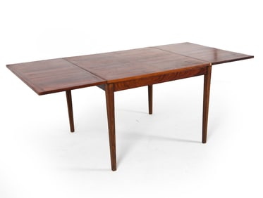 VEJLE STOLE ROSEWOOD DROP LEAF DINING TABLE