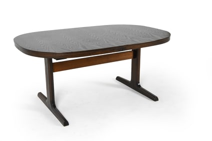 FARSTRUP DANISH OAK EXTENDING DINING TABLE