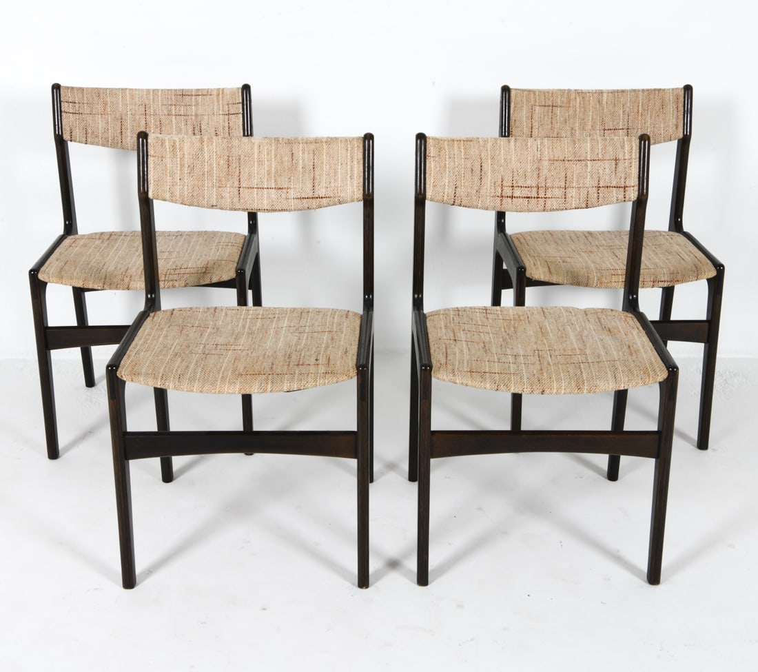 (4) ERIK BUCH STYLE BEECH DINING CHAIRS C. 1970S (1 of 19)