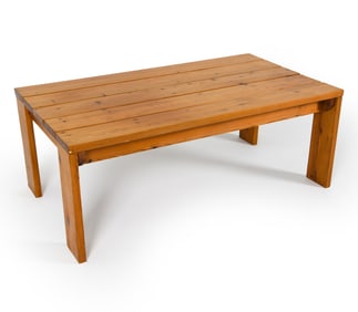 HENNING KJAERNULF PINE COFFEE TABLE C. 1970S