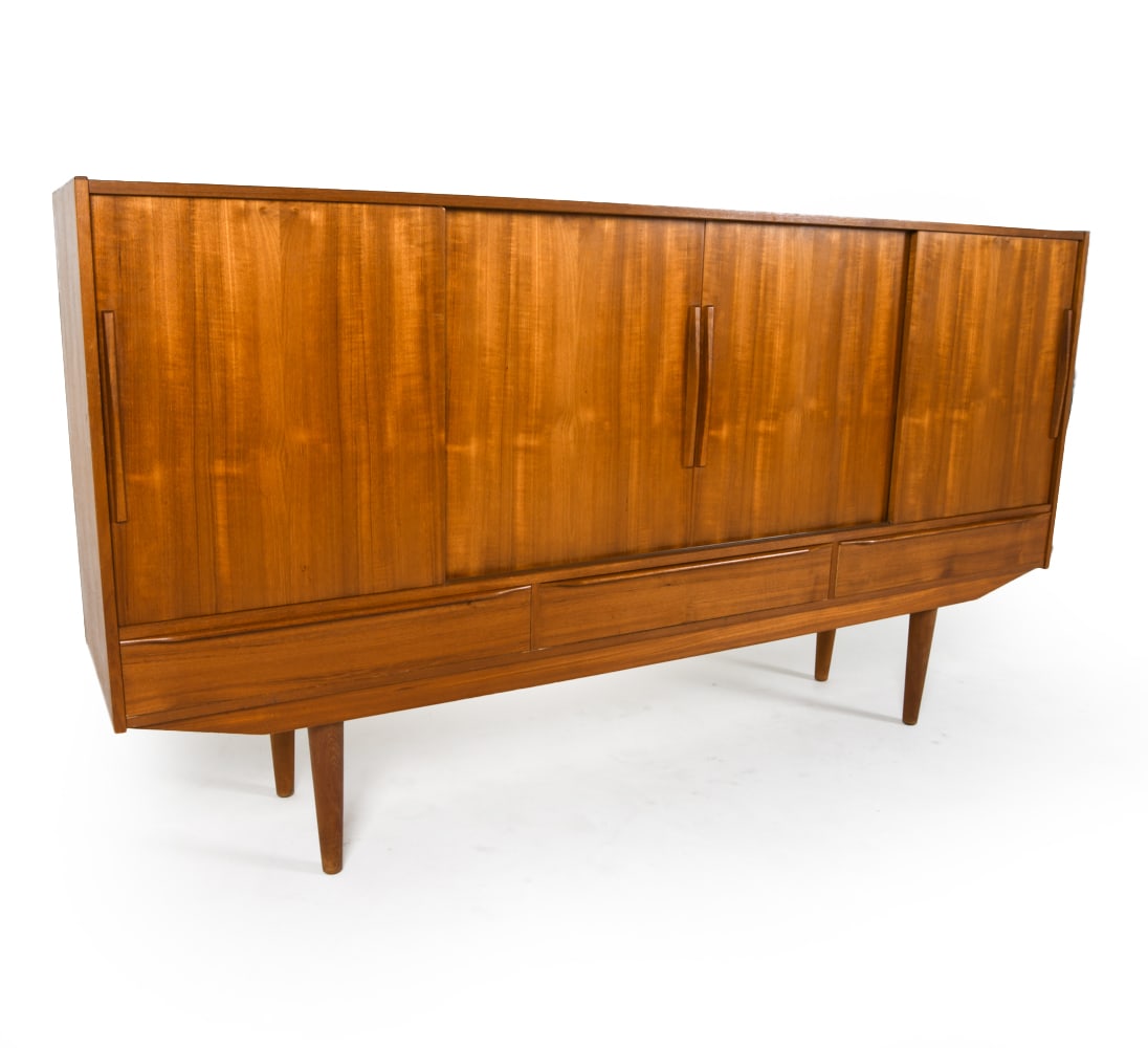MID-CENTURY DANISH TEAK SIDEBOARD C. 1960S (1 of 20)
