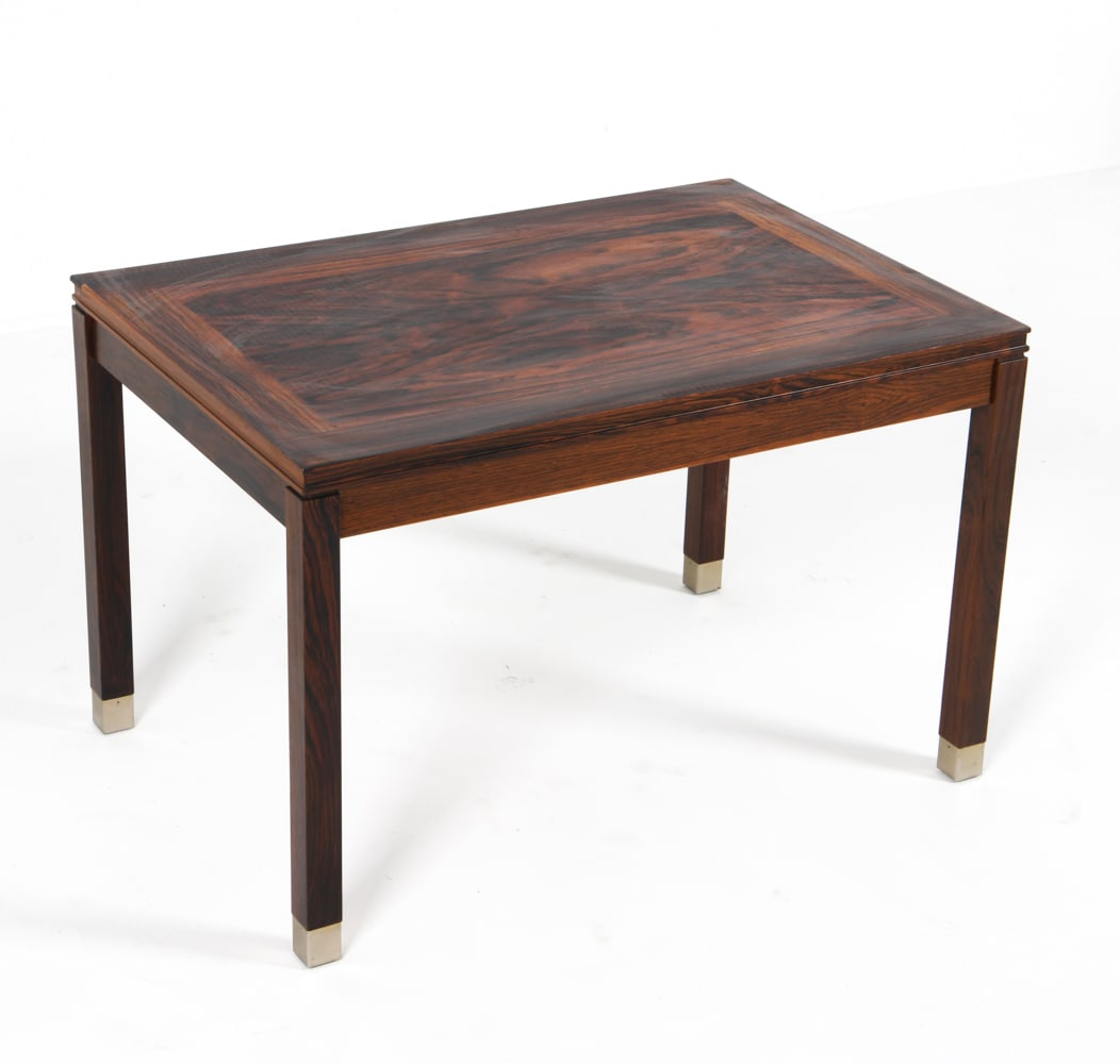 DANISH ROSEWOOD SIDE TABLE C. 1960S (1 of 14)