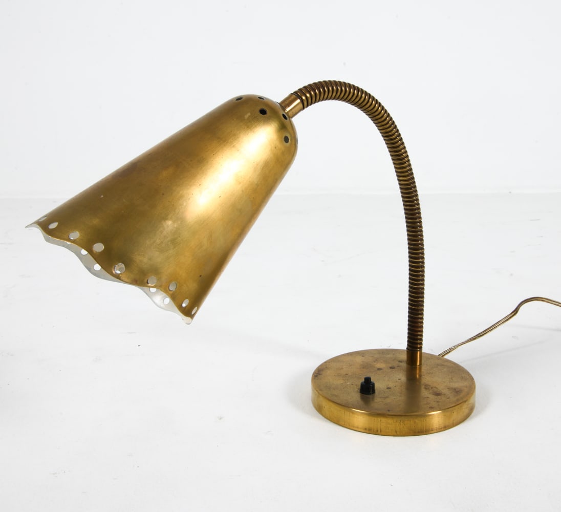 DANISH BRASS TABLE LAMP C. 1960S (1 of 13)