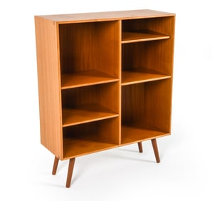 DANISH TEAK BOOKCASE C. 1960S