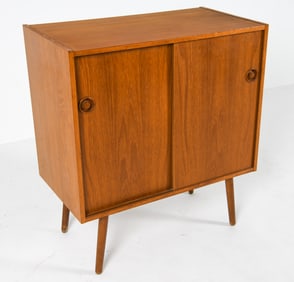 MID-CENTURY DANISH TEAK CABINET C. 1960S