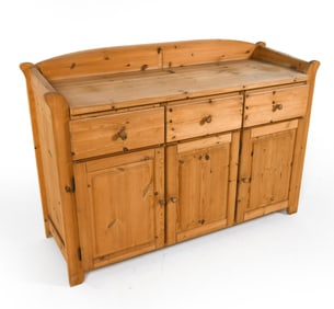 SWEDISH PINE BUFFET CABINET